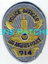 CALIFORNIA,LOS ANGELES POLICE BADGE PATCH 2_wm